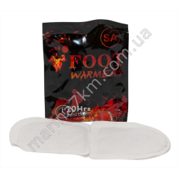 Хімічна грілка для тіла, ніг, рук Туристична FOOT WARMERS